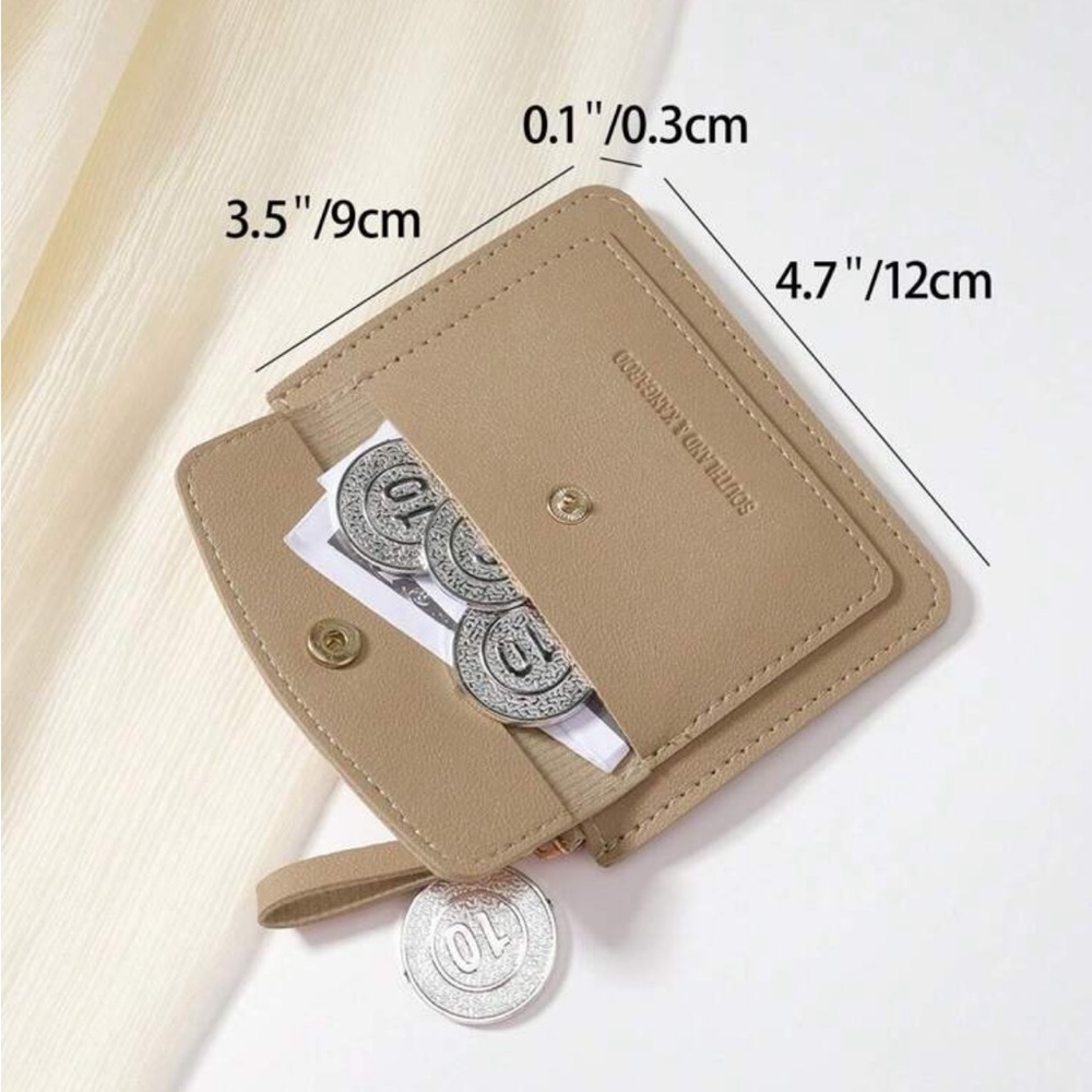 ⚠️Clearance Small Khaki Wallet / Cardholder - Picture 5 of 5